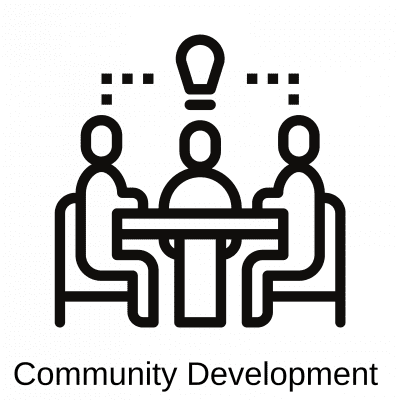logo for community development